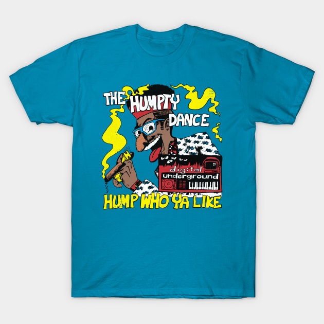 Humpty Hump T-Shirt by darklordpug